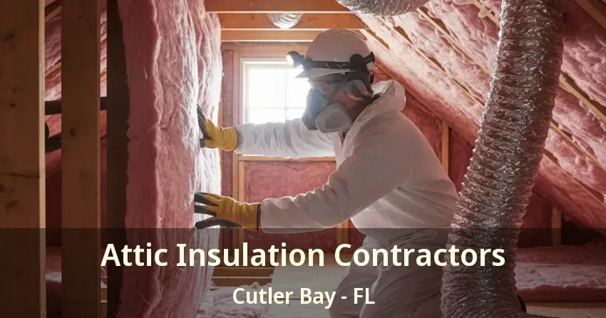 Attic Insulation Contractors Cutler Bay - FL