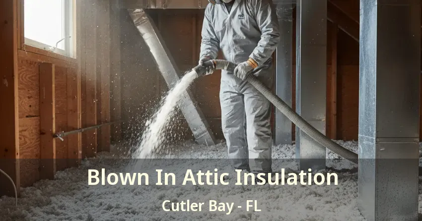 Blown In Attic Insulation Cutler Bay - FL