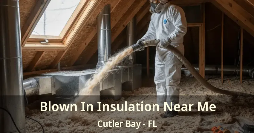 Blown In Insulation Near Me Cutler Bay - FL