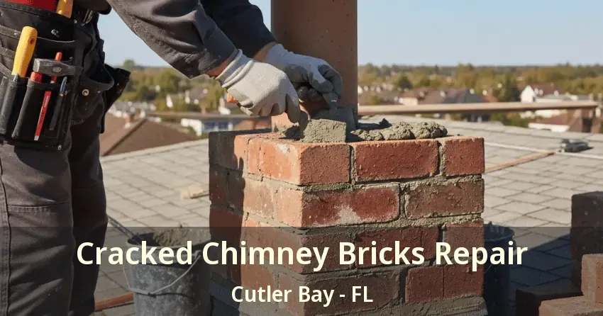 Cracked Chimney Bricks Repair Cutler Bay - FL