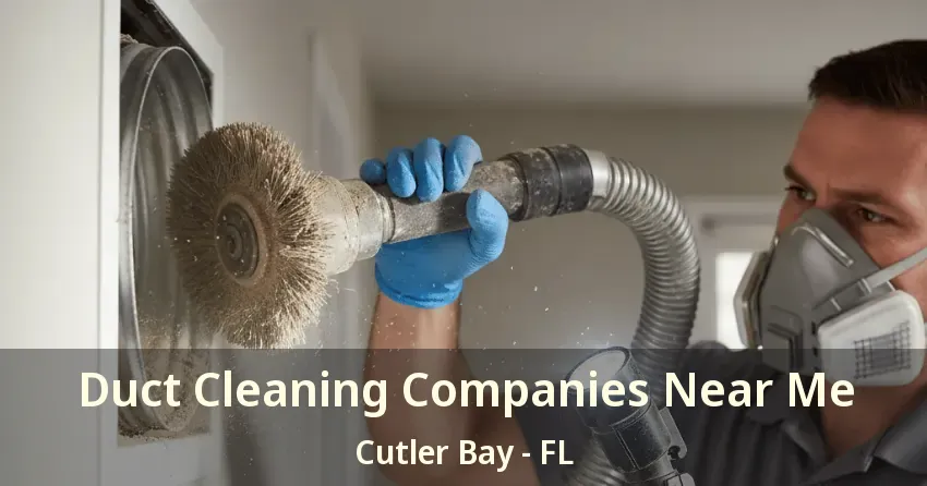Duct Cleaning Companies Near Me Cutler Bay - FL