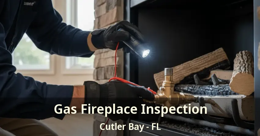 Gas Fireplace Inspection Cutler Bay - FL