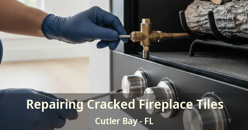 Repairing Cracked Fireplace Tiles Cutler Bay - FL