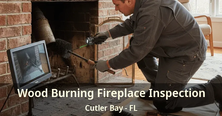 Wood Burning Fireplace Inspection Cutler Bay - FL